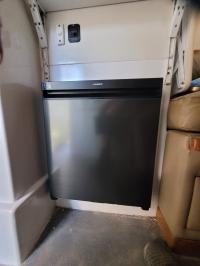 Photo by Lyle. In fridge mode I estimate that the fridge would run about 2 days without recharging the batteries. Mar 2026 - Dometic NRX 60C Compressor Fridge / Freezer - 55L - 12V / 24V / 240V
