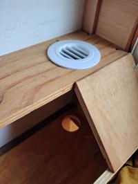 Photo by Philip From NSW. Mar 2026 - Under-Bunk Air Conditioner Ducting Kit - 10m - White