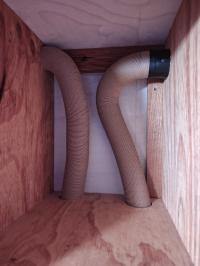 Photo by Philip From NSW. Mar 2026 - Under-Bunk Air Conditioner Ducting Kit - 10m - White