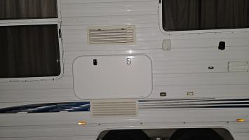 Photo by Elisabeth From SA. Mar 2026 - Caravan Picnic Table - LED - White - 800 x 445mm