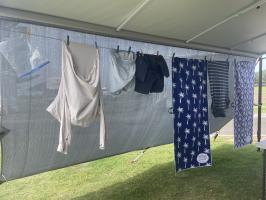 Photo by Susan From NSW. Mar 2026 - Supex Easy Hang Stainless Steel Clothesline - Suits 15ft Awnings
