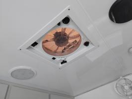 Photo by Lawrence From NSW. Mar 2026 - Inner Garnish - White / 108mm Deep - Suits Fan-Tastic Roof Vents