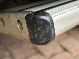 Photo by Jose From VIC. Mar 2026 - Footboard End Plugs - Black / Left & Right Pair - Suits Thule Slide-Out Steps