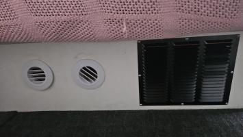 Photo by Tanya And Dane From NSW. Mar 2026 - Under-Bunk Air Conditioner Ducting Kit - 5m - White