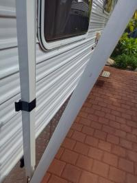 Photo by Barry From WA. Mar 2026 - Plastic Travel Latch - Suits Dometic A&E 8300 Awnings