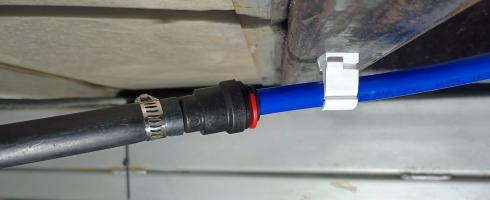 Photo by David From QLD. Mar 2026 - John Guest 12mm Pipe-to-Hose Connector - 12mm Push-On x 10mm Barb