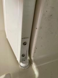 Photo by Robert From NSW. Mar 2026 - Freezer Door Spring Housing - Left-Hand - Suits Dometic RM2330 / RM2350 Fridges