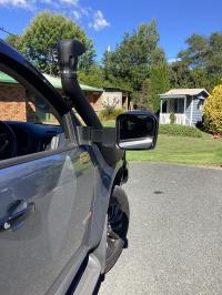 Photo by Jenni From TAS. Mar 2026 - MSA 4X4 Towing Mirrors - Black, Electric, Indicators - Suits 2012-09/2020 Isuzu D-MAX RT, 2013-07/2021 Isuzu MU-X RF, 2012-2021 Holden Colorado & 2012-2018 Holden Colorado 7 Vehicles
