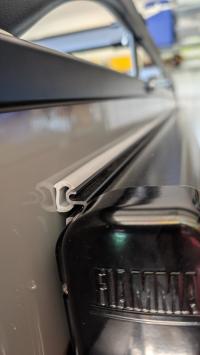 Photo by Kieren From NSW. Apr 2026 - Fiamma Rain Guard S Awning Seal - 5.5m Roll - Suits F45 Awnings