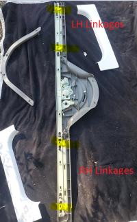 2 x LH + 2 x RH needed. Apr 2026 - Arm Linkage - Right-Hand Hinge - Suits Dometic CaraD 600 Doors