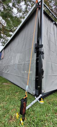 Photo by Steven From SA. Apr 2026 - TieGear Caravan Awning Tie-Down Kit