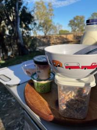 Photo by Sue From SA. Apr 2026 - Camco Melamine Bowl - 150mm - RV Pattern