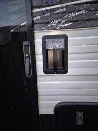 Photo by Michael From TAS. Apr 2026 - Coast Bargman-Style 12V LED Grab Handle - ABS / Black / 113 x 188mm Cut-Out