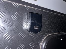 Photo by John From VIC. Apr 2026 - Australian RV Caravan Power Outlet - 240V / 10A - IP44 - Black