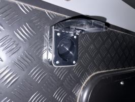 Photo by John From VIC. Apr 2026 - Australian RV Caravan Power Outlet - 240V / 10A - IP44 - Black