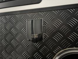 Photo by John From VIC. Apr 2026 - Australian RV Caravan Power Outlet - 240V / 10A - IP44 - Black