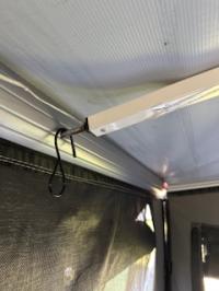 Photo by Frans From NSW. Apr 2026 - Aussie Traveller Curved Awning Roof Rafter Mini - 95mm Curve - White
