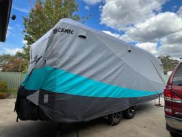 Photo by Maree From VIC. May 2026 - Camec Premium Caravan Cover - 6.6-7.3m (22-24ft)