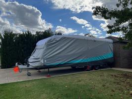 Photo by Maree From VIC. May 2026 - Camec Premium Caravan Cover - 6.6-7.3m (22-24ft)