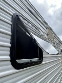 Photo by Brian From WA. May 2026 - Sanjo Push-Out Caravan Window with Blind - 900mm W x 900mm H
