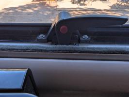 Photo by Daniel From NT. May 2026 - Locking Catch & Striker Set - Black - Suits Odyssey Premium Windows