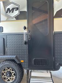 May 2026 - Outer Door Vent - Black - Suits Aussie Traveller DC Caravan Entrance Doors