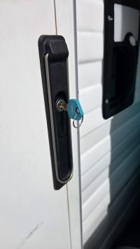 Photo by Paul From NSW. May 2026 - Camec One-Key Barrel Adaptor Pair - Suits Thetford Access & Cassette Doors
