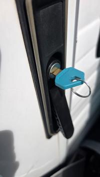 Photo by Paul From NSW. May 2026 - Camec One-Key Barrel Adaptor Pair - Suits Thetford Access & Cassette Doors