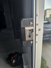Photo by Micheal From VIC. May 2026 - Striker Plate Cover - Suits Aussie Traveller DC Caravan Entrance Doors