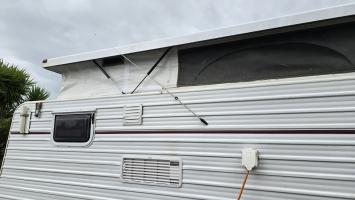 Photo by Peter From SA. May 2026 - RV Media Telescopic Wall-Mount Radio Antenna - 1.5m Cable