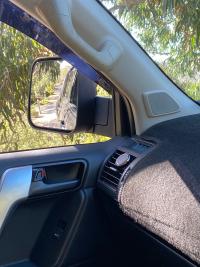 Photo by Jeff From VIC. May 2026 - MSA 4X4 Towing Mirrors - Black, Electric, Heated, Indicators, Blind Spot Monitoring - Suits Toyota LandCruiser Prado 150 Series 2009-07/2024 Vehicles