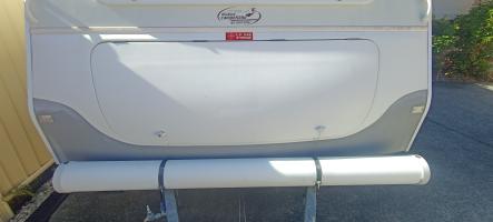 Photo by Paul From NSW. May 2026 - Boot Lid Lock with 2 Keys - White - Suits Jayco Caravan & Camper Boot Lids