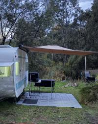 Photo by David From VIC. May 2026 - Camec Outdoor Mesh Floor Mat - 3 x 2.5m - Light Grey