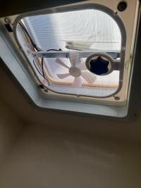 Photo by Bryan. May 2026 - Flyscreen & Inner Frame with 12V Switch & LED Lights - Suits Coast RV Roof Vents