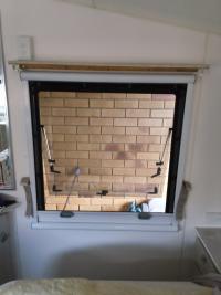 Photo by Stephen From QLD. May 2026 - Slimline Internal Blind & Flyscreen - 450mm H x 1100mm W - Suits Aussie Traveller EuroVision Windows