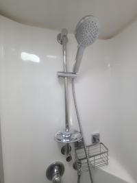Photo by Alan From NSW. May 2026 - Shower Rail Set - Chrome - 1.5m Hose / Shower Head / Soap Dish