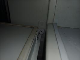 Photo by Jeff From NSW. Jun 2026 - Freezer Door Hinge - Left-Hand / Right-Hand - 1 Only - Suits Dometic RM2310 / RM2330 / RM2350 / RM2355 Fridges