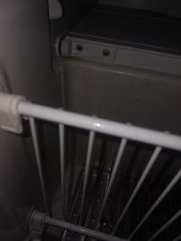 Photo by Jeff From NSW. Jun 2026 - Freezer Door Hinge - Left-Hand / Right-Hand - 1 Only - Suits Dometic RM2310 / RM2330 / RM2350 / RM2355 Fridges