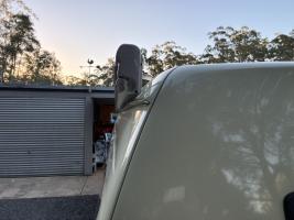 Photo by Gregory From QLD. Jun 2026 - Fiamma F45s Wall-Mount Awning - 3.5m - Polar White Case / Royal Grey Fabric - 2.5m Projection