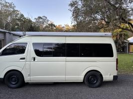 Photo by Gregory From QLD. Jun 2026 - Fiamma F45s Wall-Mount Awning - 3.5m - Polar White Case / Royal Grey Fabric - 2.5m Projection