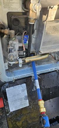 Photo by Iver From NSW. Jun 2026 - Hot Water System Tank Rinser - 425mm - Pressure Control