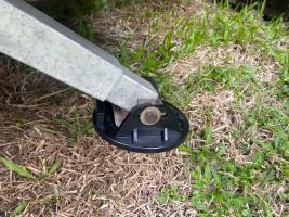 Photo by Gavin From QLD. Jun 2026 - AL-KO Big Foot Replacement Leg Plate - Plastic / Single