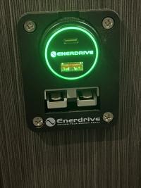 Photo by John From NSW. Jun 2026 - Enerdrive Panel-Mount Holder with 1 Socket Hole - Suits 50A Anderson Plugs