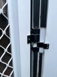 Photo by Andrew From VIC. Jun 2026 - Door Hinge - 90mm / Black - Suits Original-Style Aussie Traveller Caravan Doors