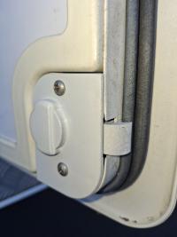 Photo by Michael From QLD. Jun 2026 - Lock Mechanism Kit - White - Suits Thetford Service Doors 3, 4 & 5