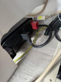 Photo by Peter From WA. Jun 2026 - CMS C-Series Inverter Input Cable - IEC C19 Female to C3.1 - Right-Angle - 600mm