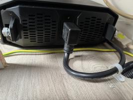 Photo by Peter From WA. Jun 2026 - CMS C-Series Inverter Input Cable - IEC C19 Female to C3.1 - Right-Angle - 600mm