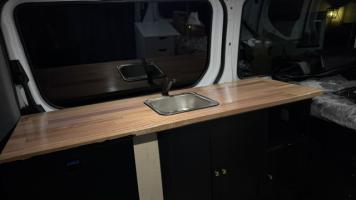 Photo by Paul From TAS. Jul 2026 - Dometic Smev VA910 Stainless Steel Sink / Basin - 370 x 370 x 125mm / Approx. 325 x 325mm Cut-Out