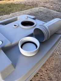 Photo by Kristie From NSW. Jul 2026 - Waste Tank Dump Cap - Suits Thetford Porta Potti / Porta Potti Qube Toilets & Cassette Tanks