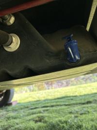 Photo by Michael From VIC. Jul 2026 - Lever Water Tank Drain Tap - 3/4 inch BSP - Navy Blue